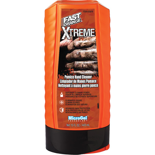 Xtreme Professional Grade Hand Cleaner, Pumice, 443 ml, Bottle, Orange Dufferin Supply