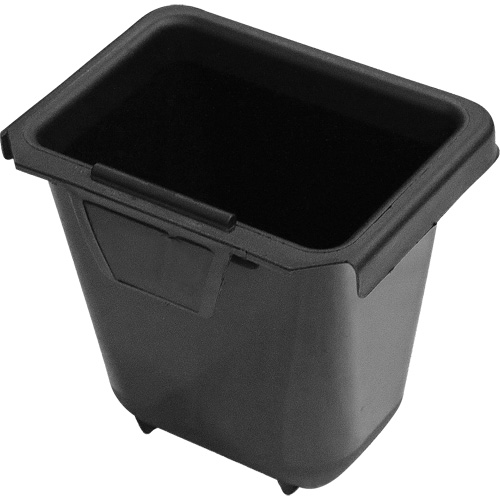 Waste Container, Deskside, Polyethylene, 4-1/4 US Qt. Dufferin Supply