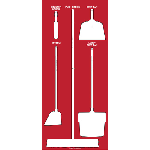 Tableau silhouett&eacute; sec Ultra Aluma-Lite (Anglais seulement) Dufferin Supply