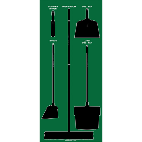 Tableau silhouett&eacute; sec Ultra Aluma-Lite (Anglais seulement) Dufferin Supply