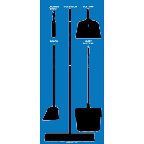 Ultra Aluma-Lite Dry Shadow Board (English Only) Dufferin Supply
