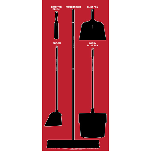 Tableau silhouett&eacute; sec Ultra Aluma-Lite (Anglais seulement) Dufferin Supply