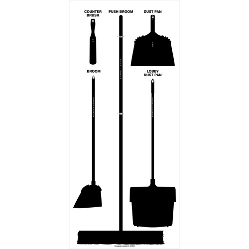 Ultra Aluma-Lite Dry Shadow Board (English Only) Dufferin Supply