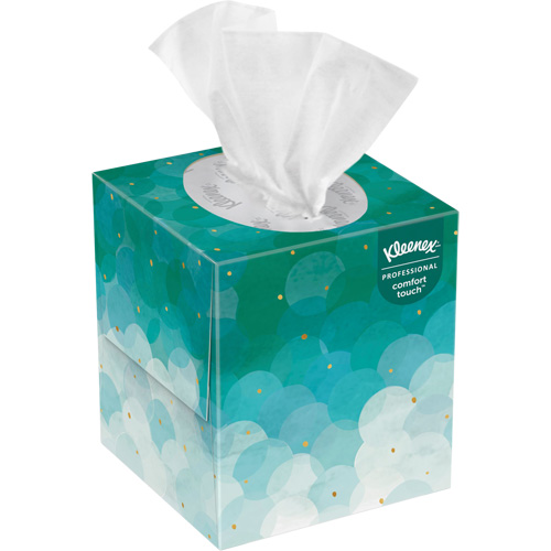 Kleenex&reg; Upright Facial Tissue, 2 Ply, 7.8" L x 8.3" W, 95 Sheets/Box Dufferin Supply
