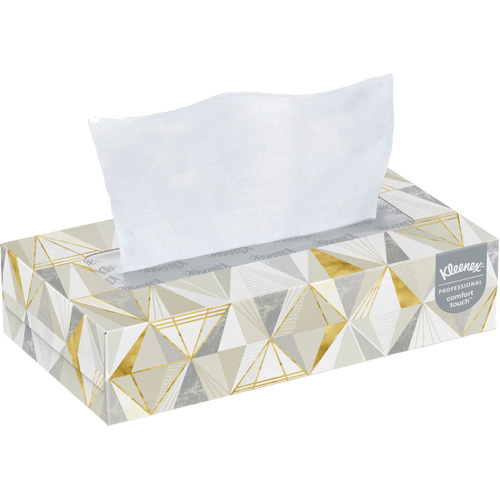 Kleenex&reg; Facial Tissue - Convenience Case, 2 Ply, 7.8" L x 8.3" W, 125 Sheets/Box Dufferin Supply