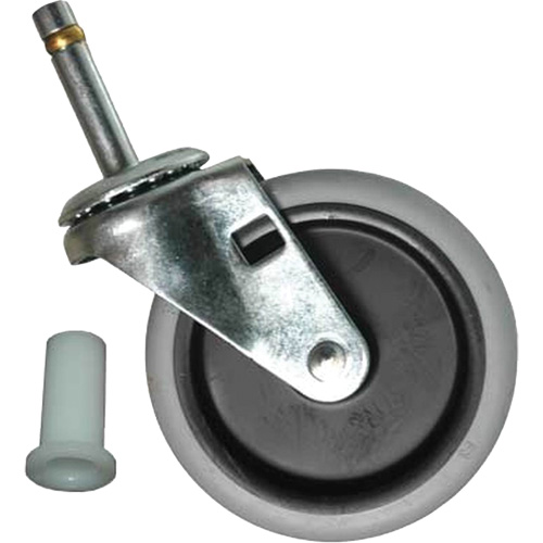 Roulette &agrave; tige de rechange pour chariot Rubbermaid Dufferin Supply