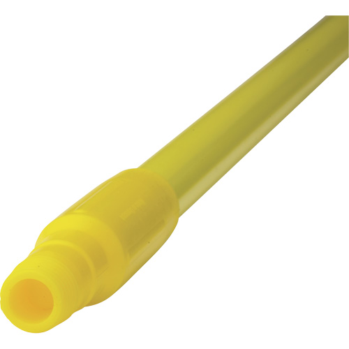 Handle, Broom/Scraper/Squeegee, Yellow, Standard, 59" L Dufferin Supply