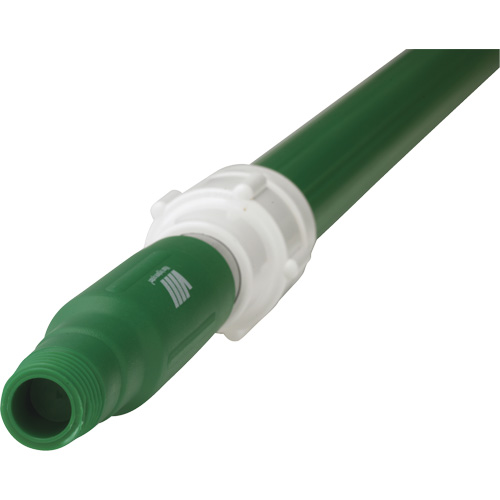 Deck Scrub Handle, Brush/Pad Holder, Green, Telescopic, 62"-113" L Dufferin Supply