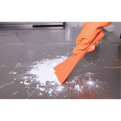 Racloir manuel grand format, Rose, 4" la x 10" lo Dufferin Supply