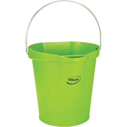 Seau pour l'hygi&egrave;ne des aliments, Lime, 3 gal. US Dufferin Supply