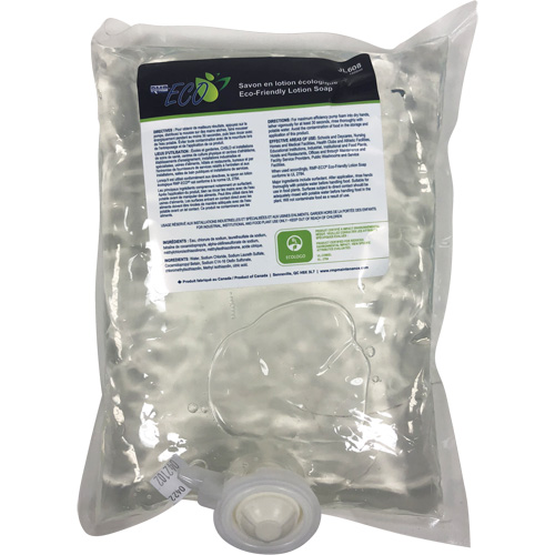 Savon &agrave; main hydratant &eacute;cologique, Liquide, 1 L, Sans parfum Dufferin Supply
