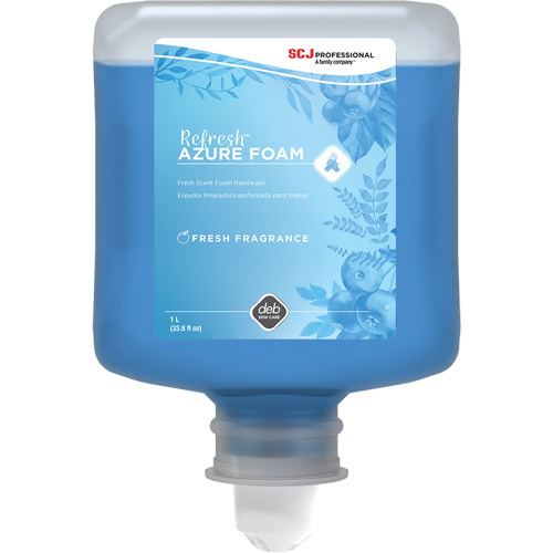Refresh Azure Hand Soap, Foam, 1 L, Scented Dufferin Supply