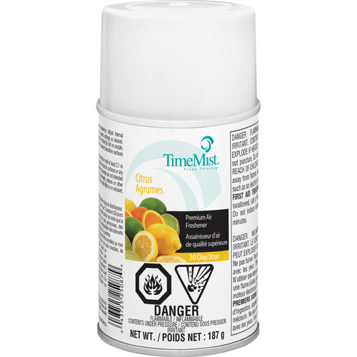 TimeMist&reg; Industrial Strength Air Freshener, Citrus, Aerosol Can/Cartridge Dufferin Supply