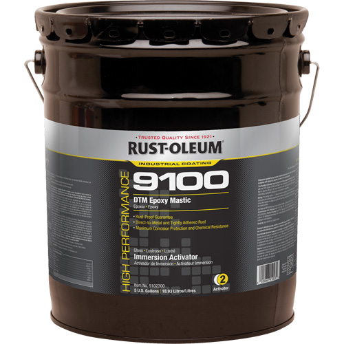 Activateur pour immersion pour mastic &eacute;poxy DTM du syst&egrave;me 9100, 5 gal., Seau Dufferin Supply