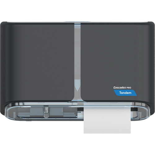 Distributeur haute capacit&eacute; de papier hygi&eacute;nique Pro Tandem &agrave; deux rouleaux, c&ocirc;te &agrave; c&ocirc;te, Multiple Capacit&eacute; du rouleau Dufferin Supply