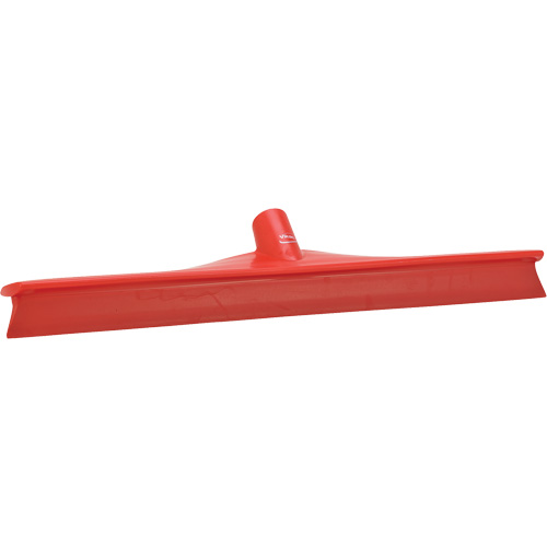Raclette simple ultra hygi&eacute;nique, 19-1/2", Rouge Dufferin Supply