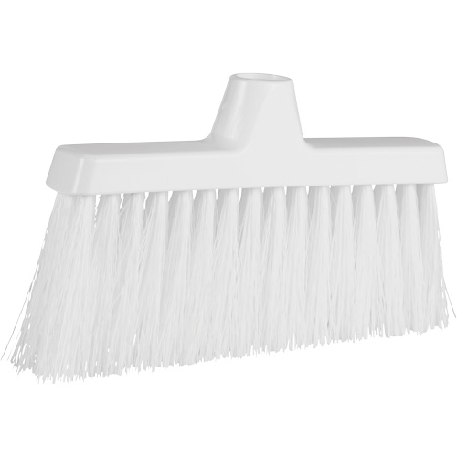 ColorCore Angle Head Broom, Medium Bristles, 10", Polypropylene, White Dufferin Supply