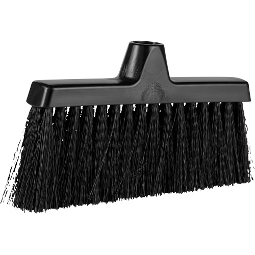 Balai oblique ColorCore, Crins Moyen, 10", Polypropyl&egrave;ne, Noir Dufferin Supply