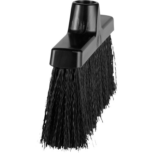 Balai oblique ColorCore, Crins Moyen, 10", Polypropyl&egrave;ne, Noir Dufferin Supply