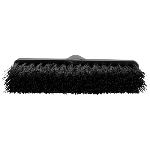 Balai oblique ColorCore, Crins Moyen, 10", Polypropyl&egrave;ne, Noir Dufferin Supply