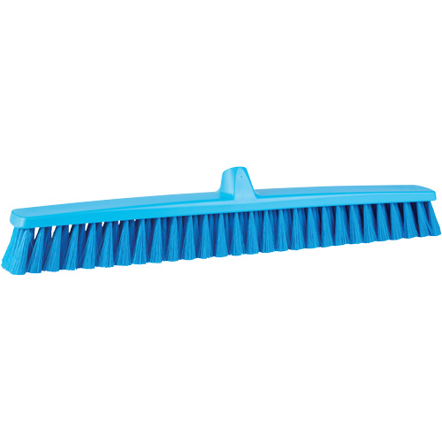 Balai-brosse ColorCore, Crins Fin, 24", Polypropyl&egrave;ne, Bleu Dufferin Supply