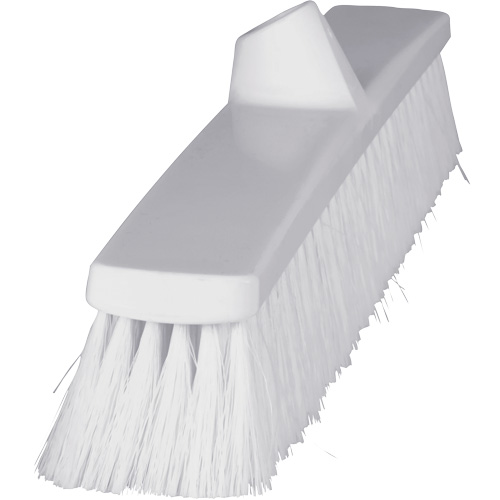 Balai-brosse ColorCore, Crins Fin, 24", Polypropyl&egrave;ne, Blanc Dufferin Supply