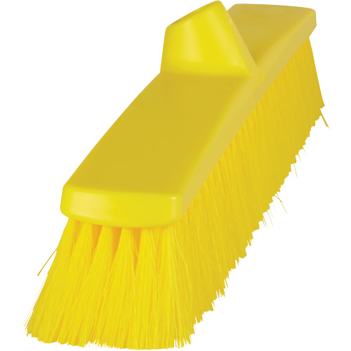 Balai-brosse ColorCore, Crins Fin, 24", Polypropyl&egrave;ne, Jaune Dufferin Supply