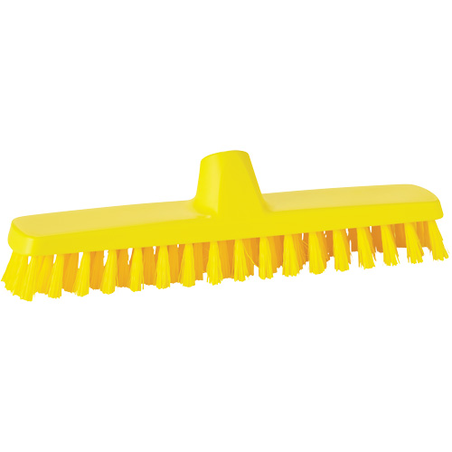 Brosse &agrave; r&eacute;curer ColorCore pour murs, Soies Ferme, Longueur de 12", Jaune Dufferin Supply