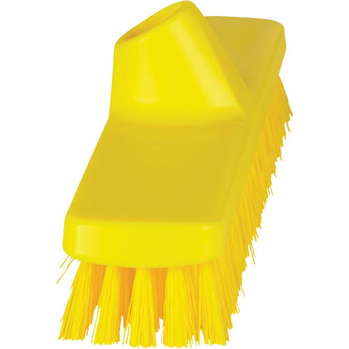 Brosse &agrave; r&eacute;curer ColorCore pour murs, Soies Ferme, Longueur de 12", Jaune Dufferin Supply