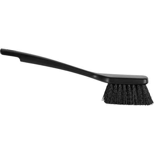 ColorCore Short Handle Brush, Stiff Bristles, 12" Long, Black Dufferin Supply