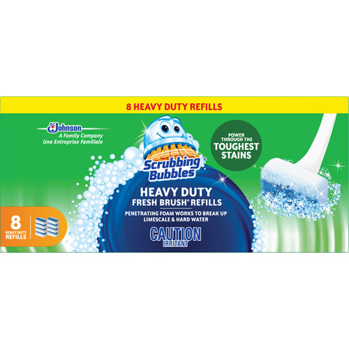 Scrubbing Bubbles&reg; Fresh Brush&reg; Toilet Brush Heavy-Duty Refills, Refill Dufferin Supply