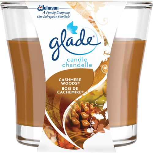 Chandelle en pot Glade, Bois de cachemire Dufferin Supply