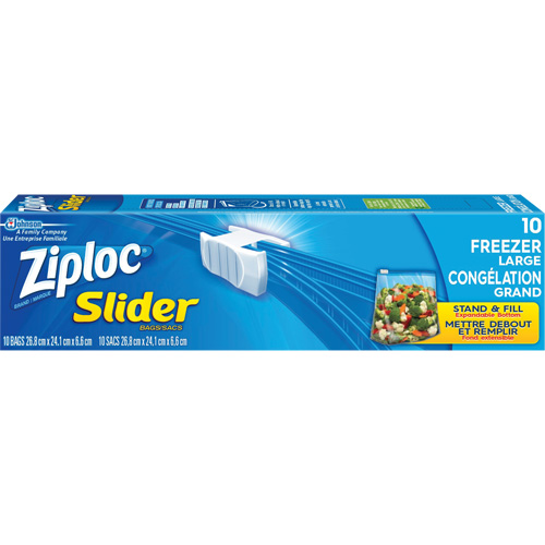 Sacs de cong&eacute;lation &agrave; glissi&egrave;re Ziploc Dufferin Supply