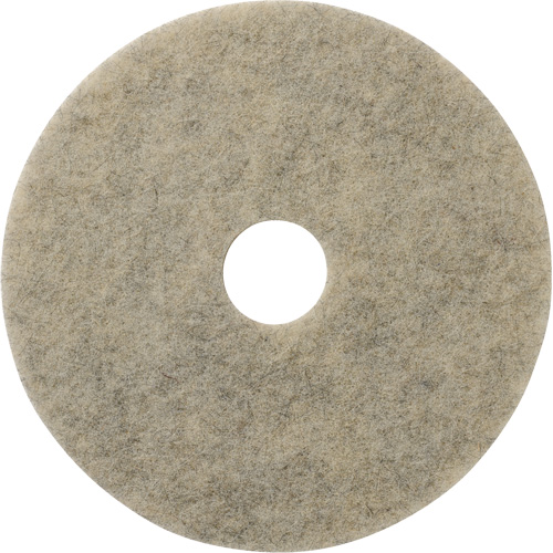 Tampons &agrave; polir pour planchers Porko Plus, 19", Lustrage/Brunissage, Beige Dufferin Supply