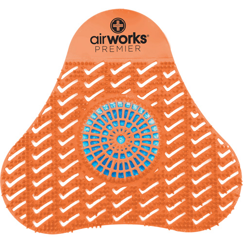 Tamis d'urinoir avec bloc d&eacute;sodorisant AirWorks Dufferin Supply
