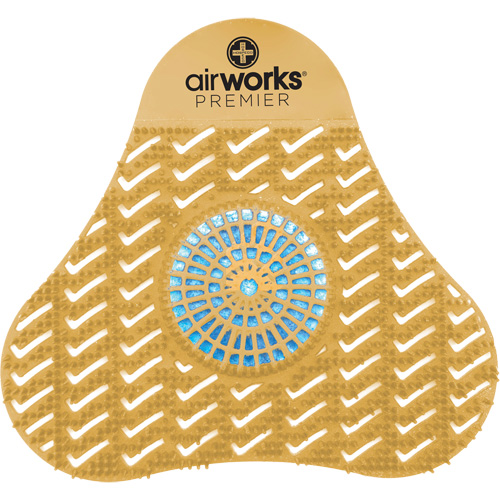 Tamis d'urinoir avec bloc d&eacute;sodorisant AirWorks Dufferin Supply