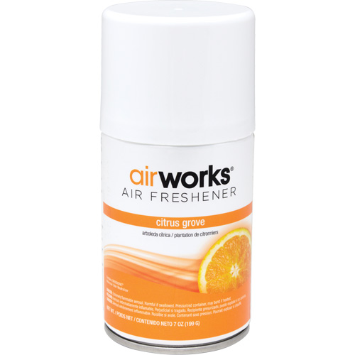 AirWorks&reg; Metered Air Fresheners, Citrus Grove, Aerosol Can Dufferin Supply