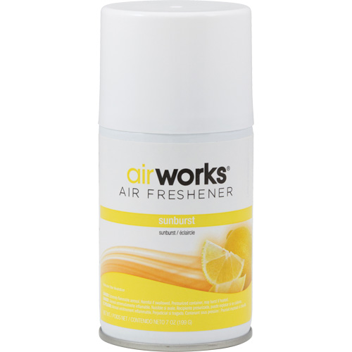 AirWorks&reg; Metered Air Fresheners, Sunburst, Aerosol Can Dufferin Supply