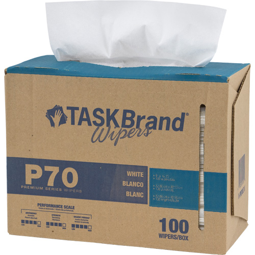 TaskBrand&reg; P70 Premium Series Wipers, Heavy-Duty, 16-3/4" L x 8-1/4" W Dufferin Supply