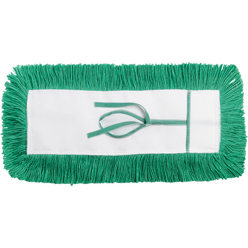 Vadrouille &agrave; &eacute;pousseter Static-H, Style &agrave; attacher, Nylon, 18" lo x 5" la Dufferin Supply