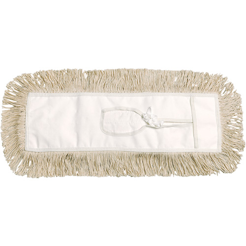 Dust Mop, Tie-On Style, Cotton, 36" L x 5" W Dufferin Supply