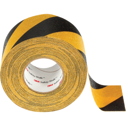 Ruban antid&eacute;rapant tout usage Safety-Walk, 4" x 60', Noir & jaune Dufferin Supply