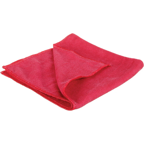 Scotch-Brite High Performance Cleaning Cloth, Microfibre, Red Dufferin Supply
