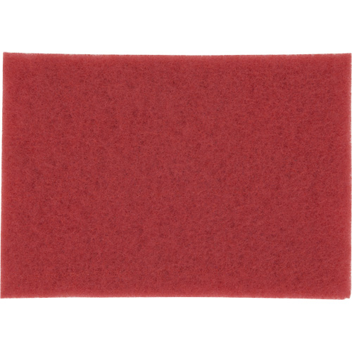 Hi-Performance Pad, 14" x32", Buffing/Cleaning, Red Dufferin Supply