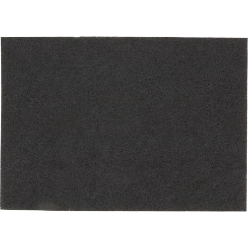 Floor Pad, 14" x 28", Stripping, Black Dufferin Supply