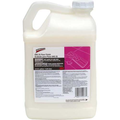 Scotchgard UHS 25 Floor Finish, 9.5 L, Jug Dufferin Supply