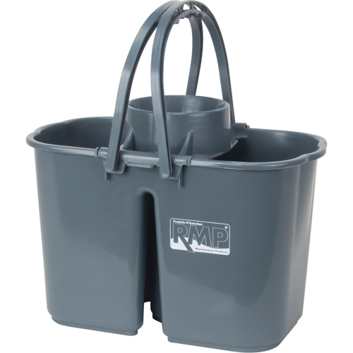 Seau et essoreuse pour vadrouille, Passoire, 3,75 gal. US (15 pintes), Gris Dufferin Supply
