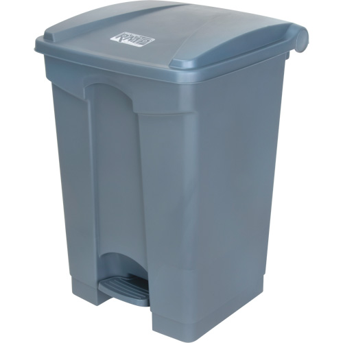 Step-On Garbage Can, Plastic, 12 US gal. Capacity Dufferin Supply