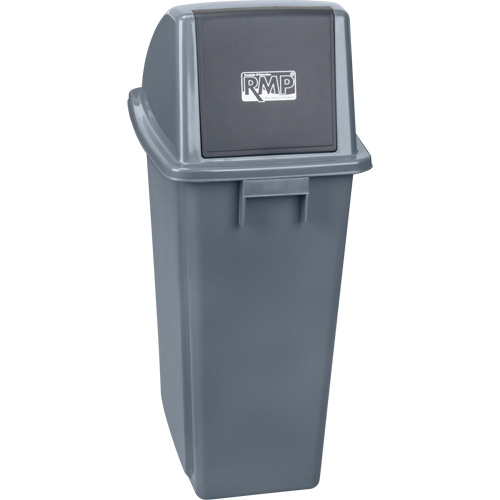 Garbage Can, Plastic, 15 US gal. Dufferin Supply