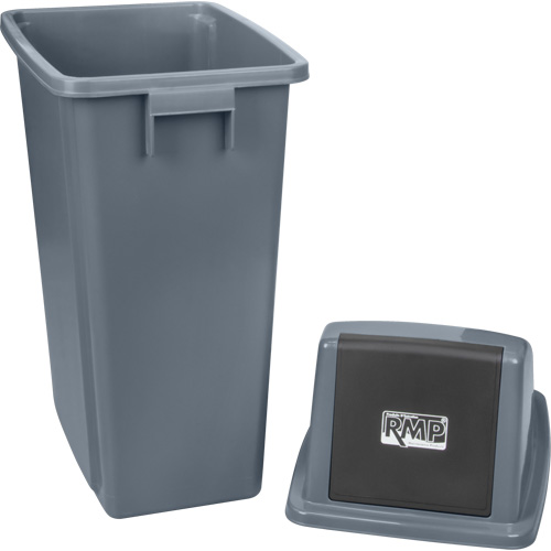 Garbage Can, Plastic, 15 US gal. Dufferin Supply
